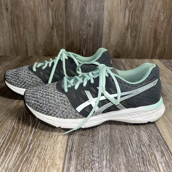 ASICS Gel Exalt 4 T7E5N Women's Size 6.5 Running Mid Gray Silver Glacier Shoes - Picture 5 of 14
